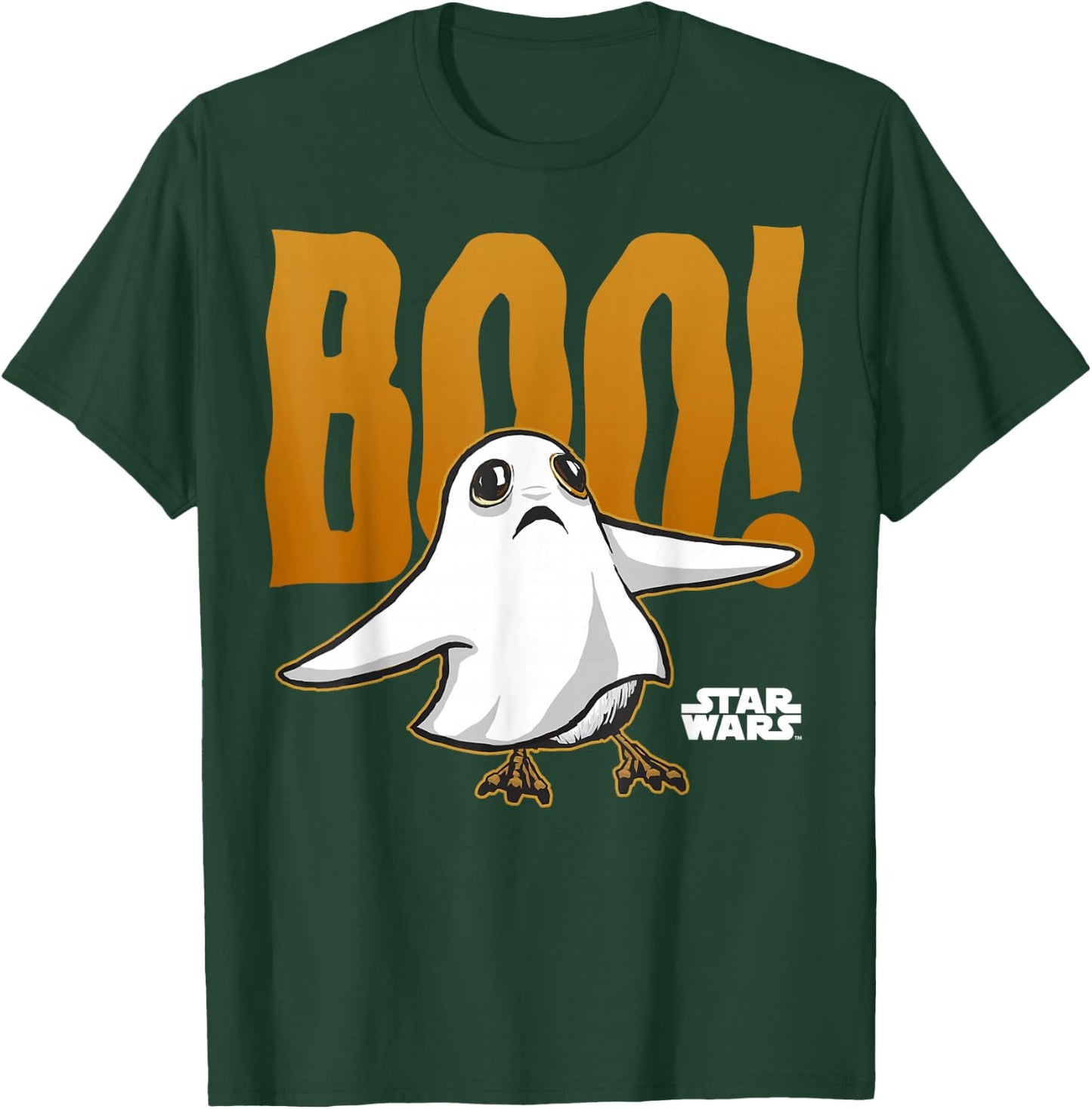 Star Wars Ghost Porg Boo Graphic T-Shirt - T-Shirt | Forest