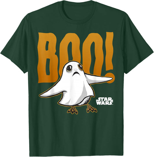 Star Wars Ghost Porg Boo Graphic T-Shirt - T-Shirt | Forest