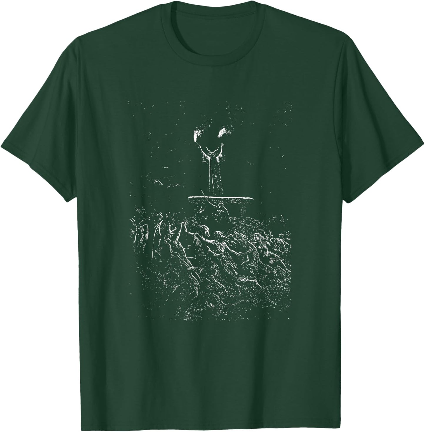 Witches Sabbath Dance Gustave Dore Occult T-Shirt - T-Shirt | Forest