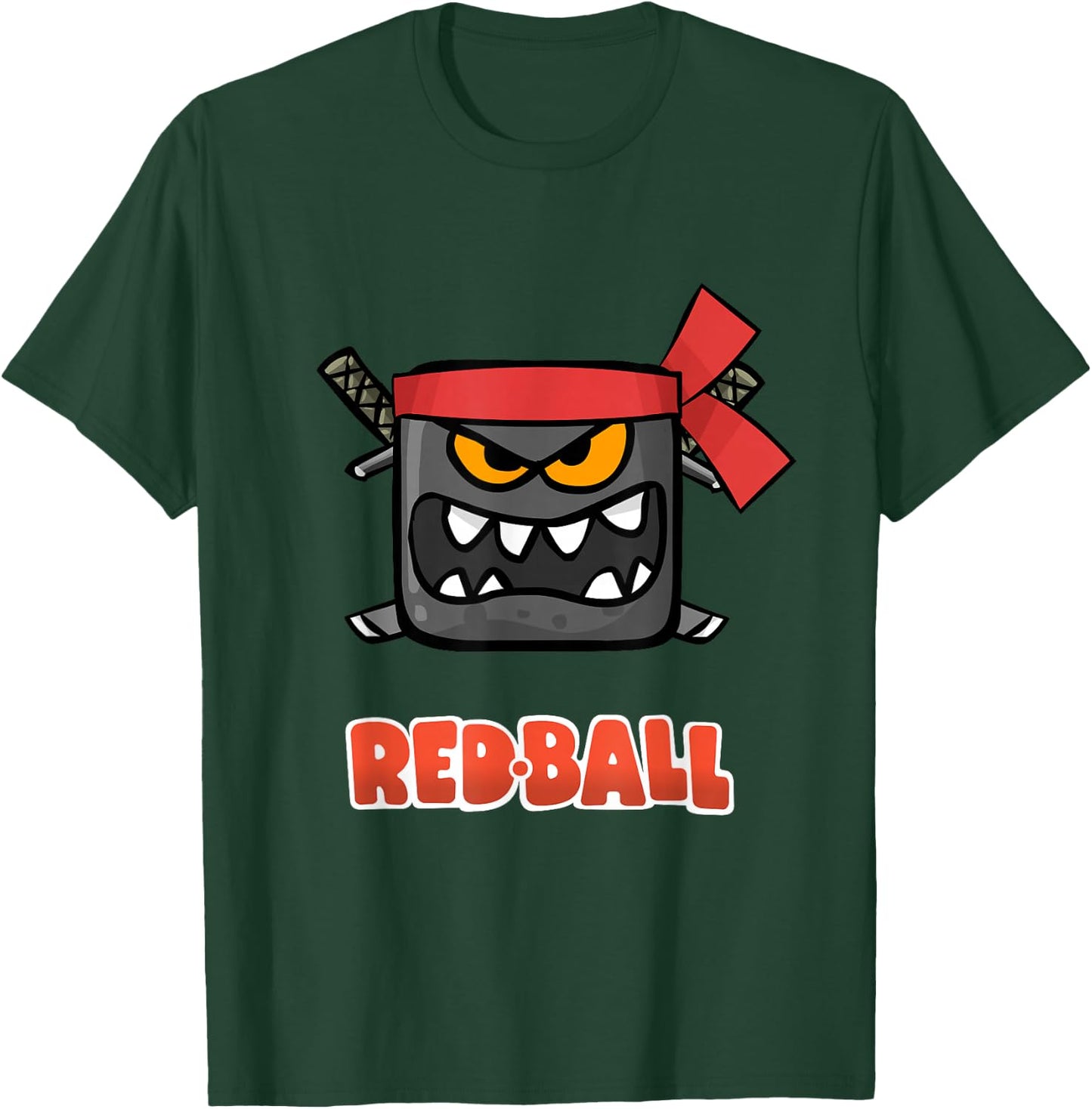 Red Ball 4 - The Samurai Box T-Shirt - T-Shirt | Forest