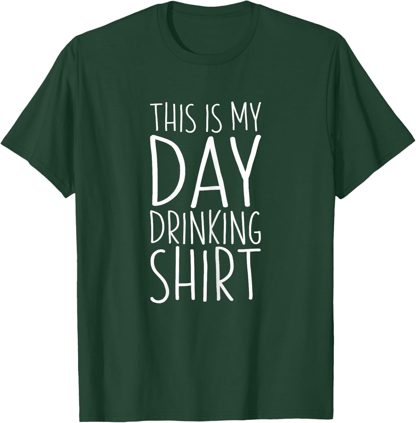 This Is My Day Drinking Shirt Funny Women Drinking T-Shirt - T-Shirt | Forest