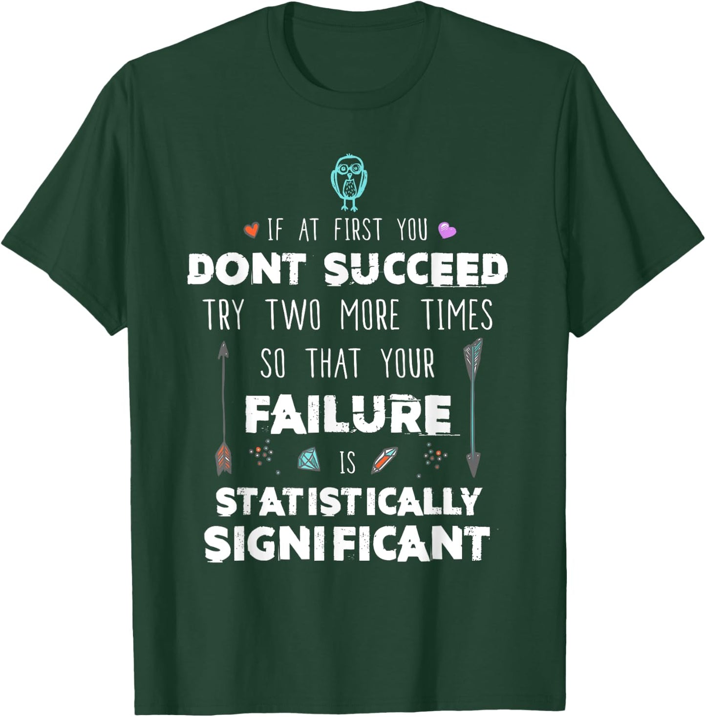 Funny Science Success Chemistry Motivation Nerd Gift T-Shirt - T-Shirt | Forest