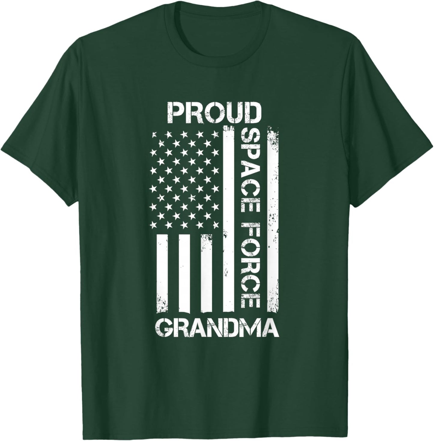 Proud Space Force Grandma T-Shirt - T-Shirt | Forest