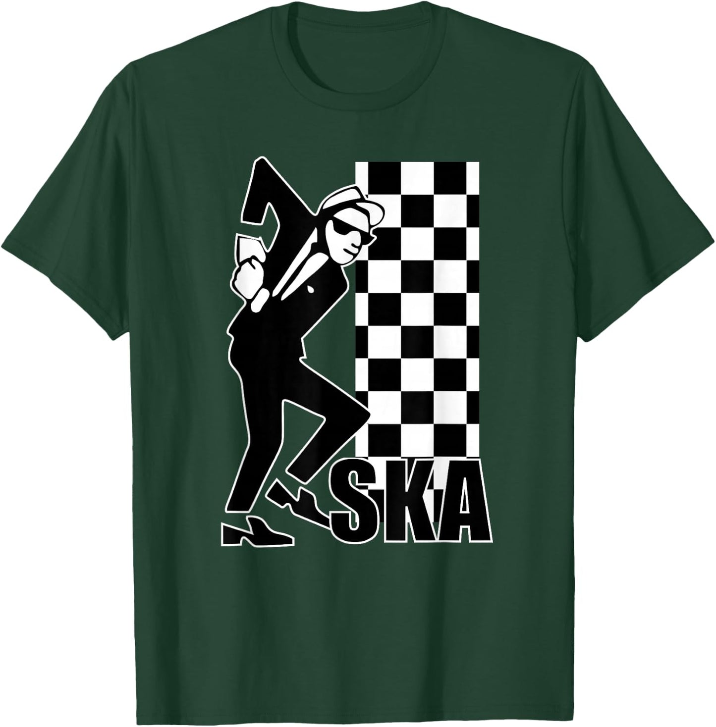 Ska Music T-Ska Music is Life Ska Reggae T-Shirt - T-Shirt | Forest