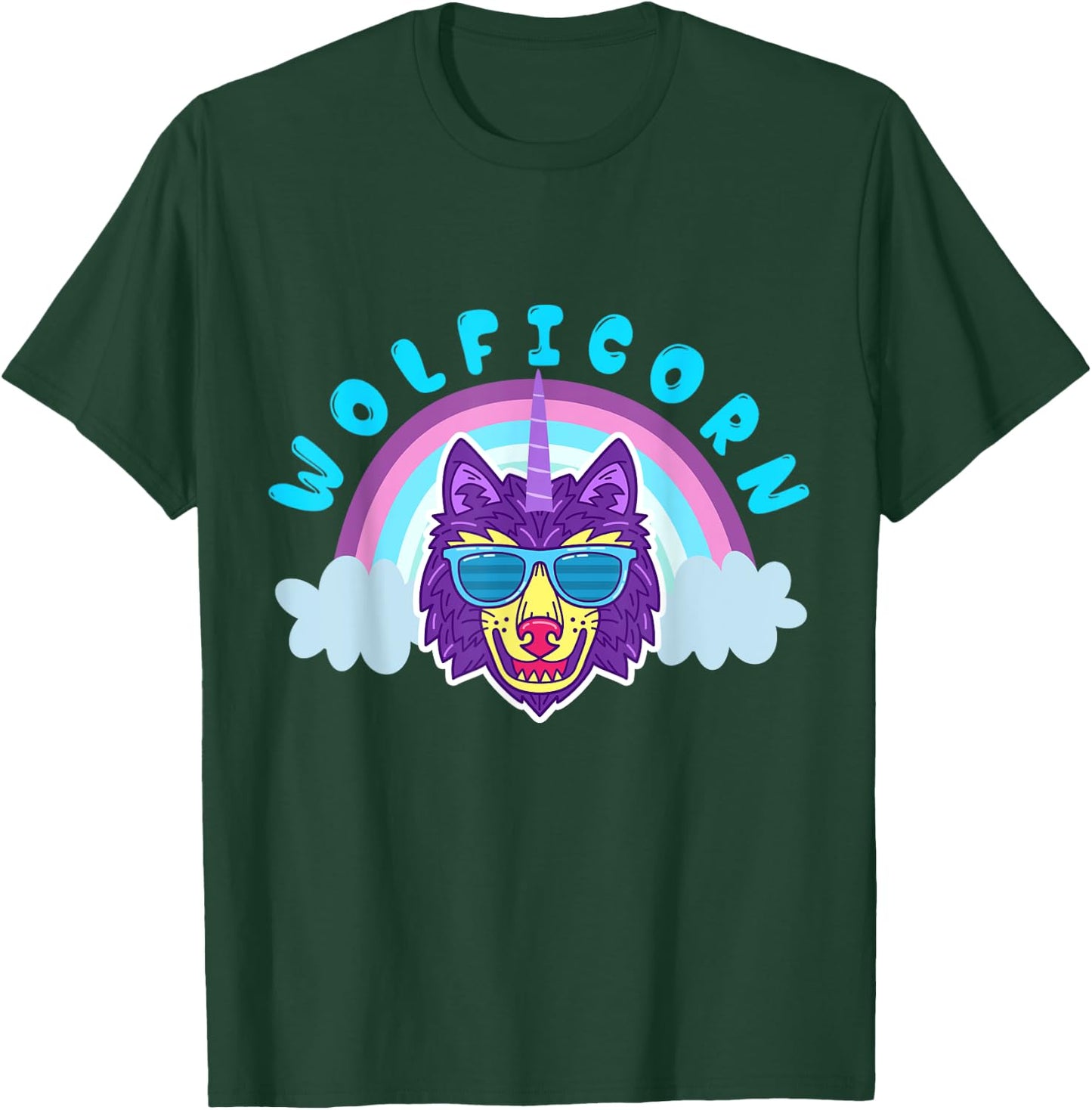 Wolficorn T shirt T-Shirt - T-Shirt | Forest
