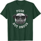 Pugs, Not Drugs - Funny Pug with Sunglasses for Dog Lovers Women T-Shirt - T-Shirt | Forest