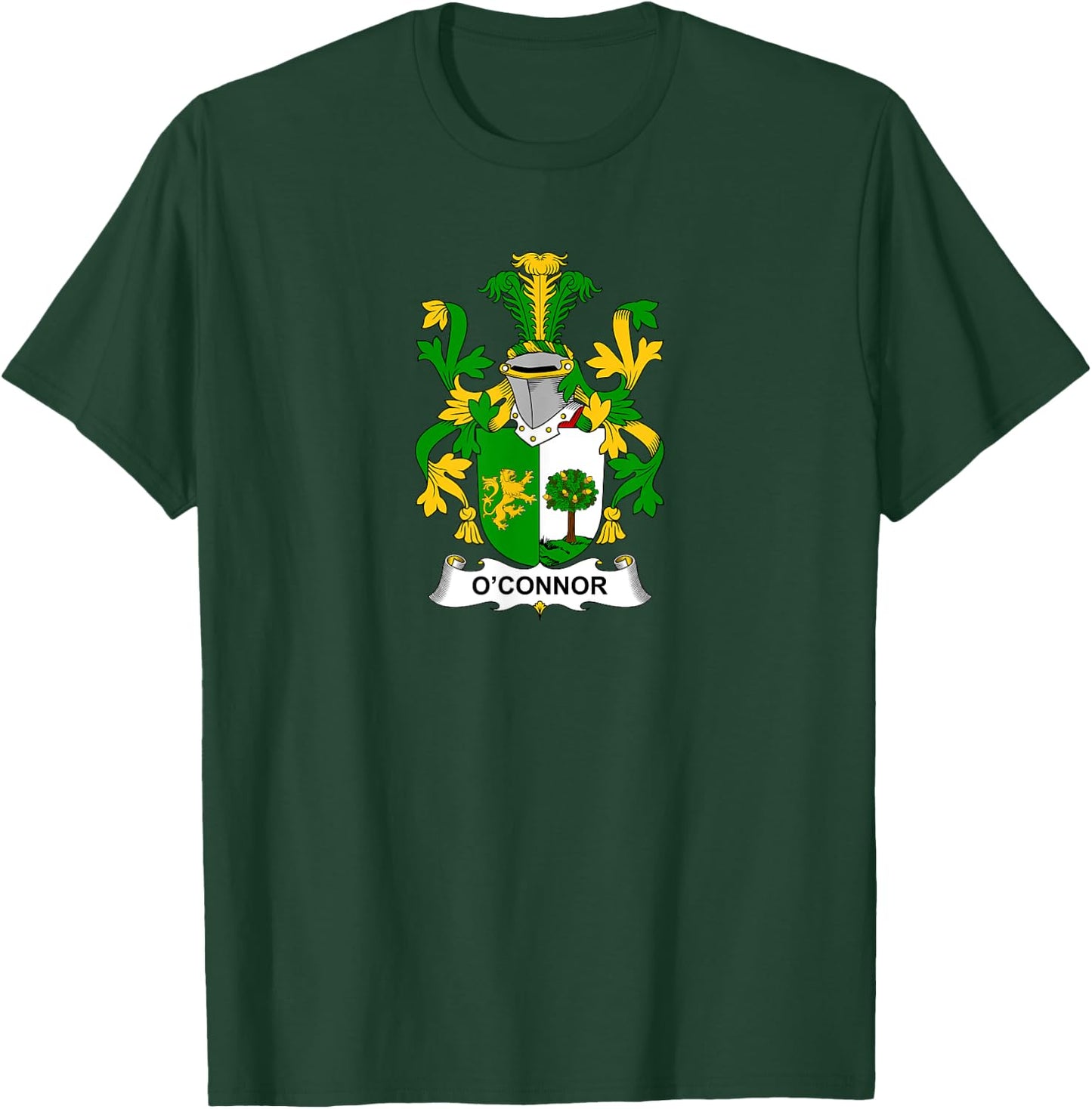 O'Connor Coat of Arms - Family Crest T-Shirt - T-Shirt | Forest