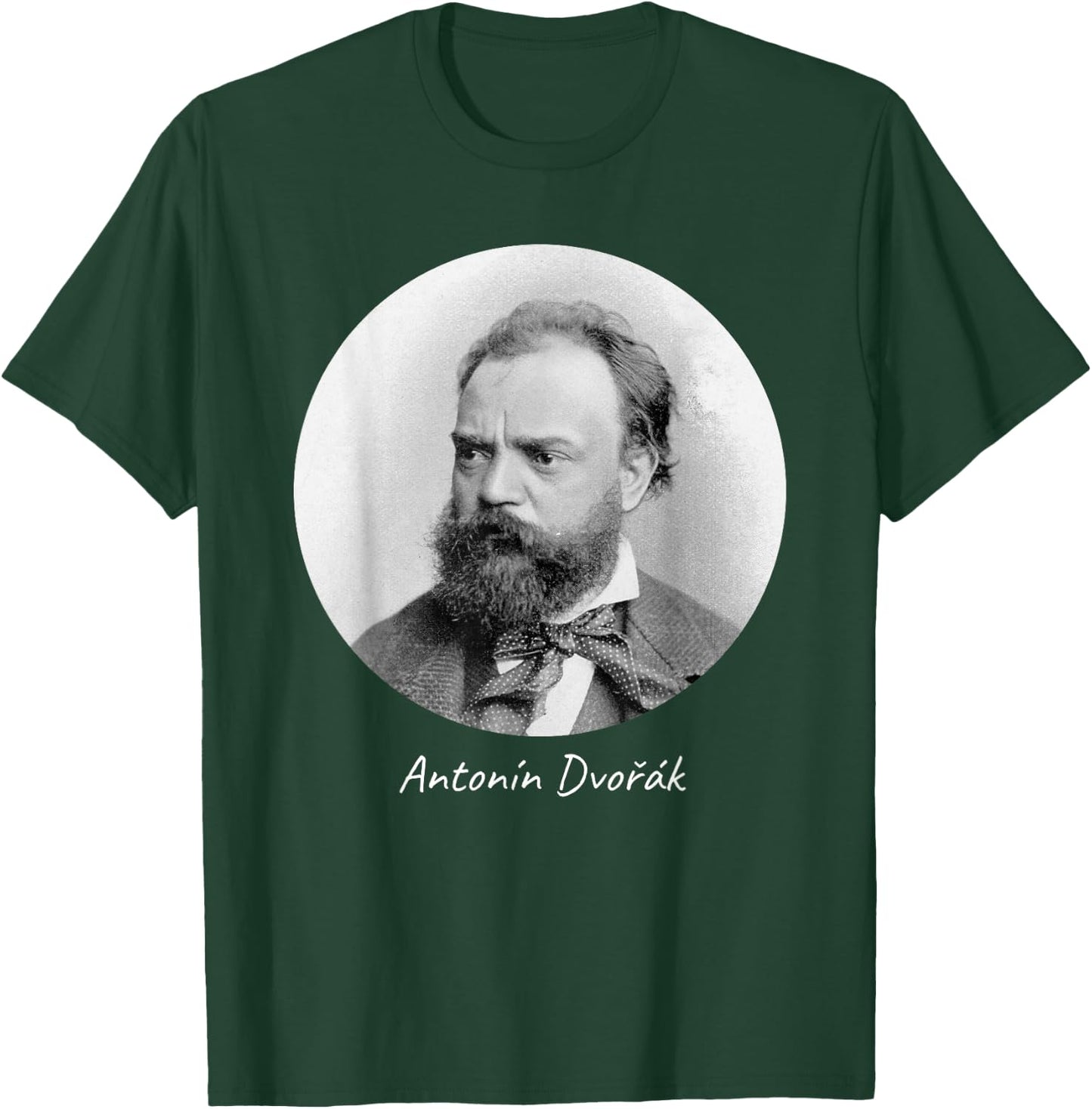 Antonin Dvorak Composer Portrait T-Shirt - T-Shirt | Forest