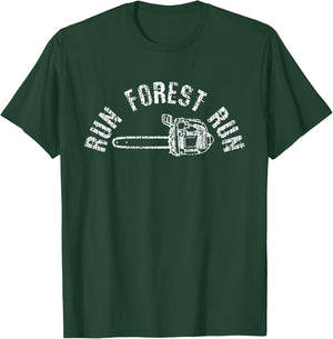 Lumberjack Chainsaw Chop Wood Gift Small T-Shirt - T-Shirt | Forest