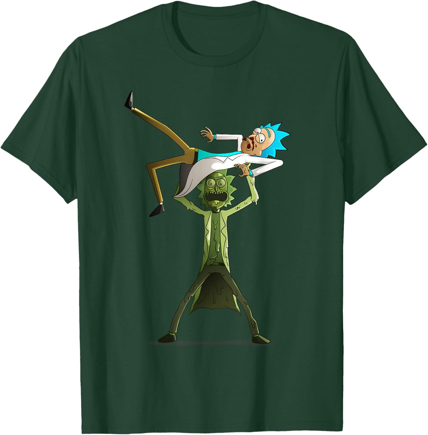 Rick and Morty Shirt Funny Toxic Rick vs Rick T-Shirt - T-Shirt | Forest