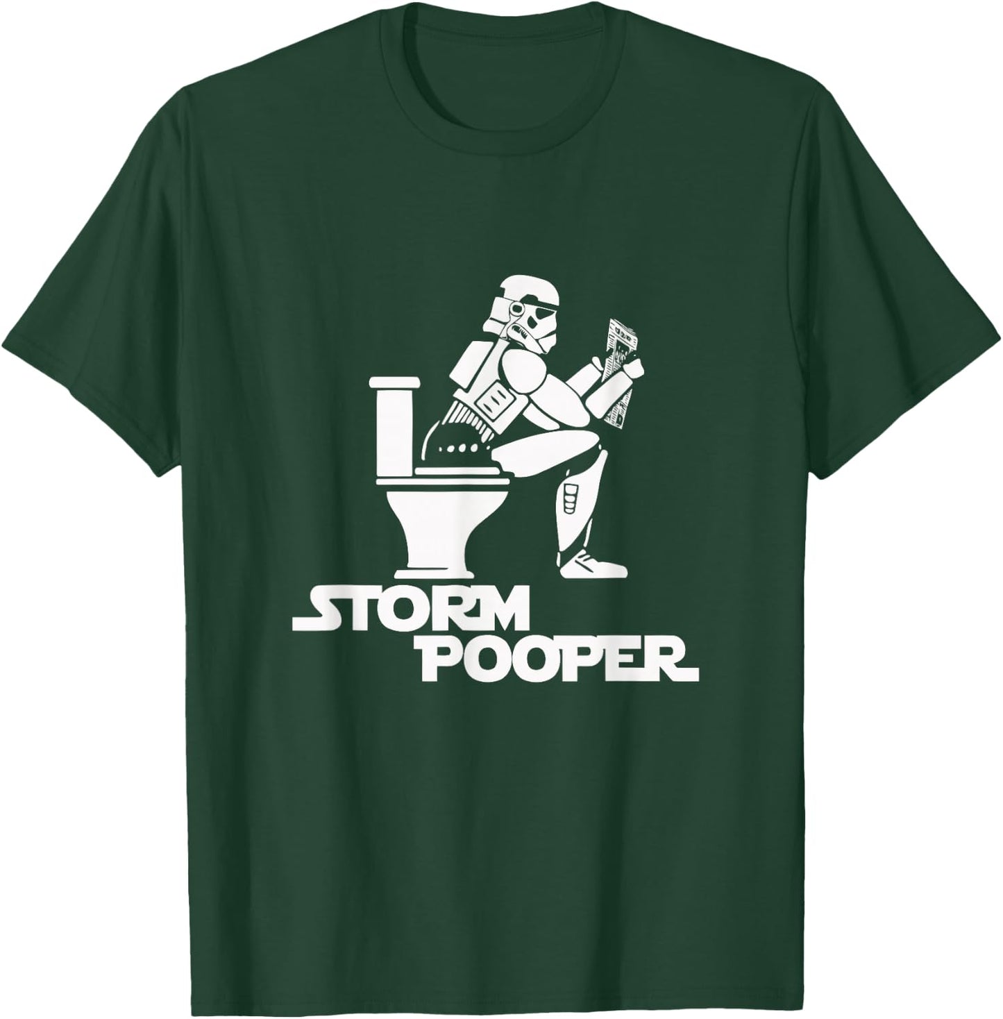Storm Poopers Funny Parody Men's - GameTeez T-Shirt - T-Shirt | Forest
