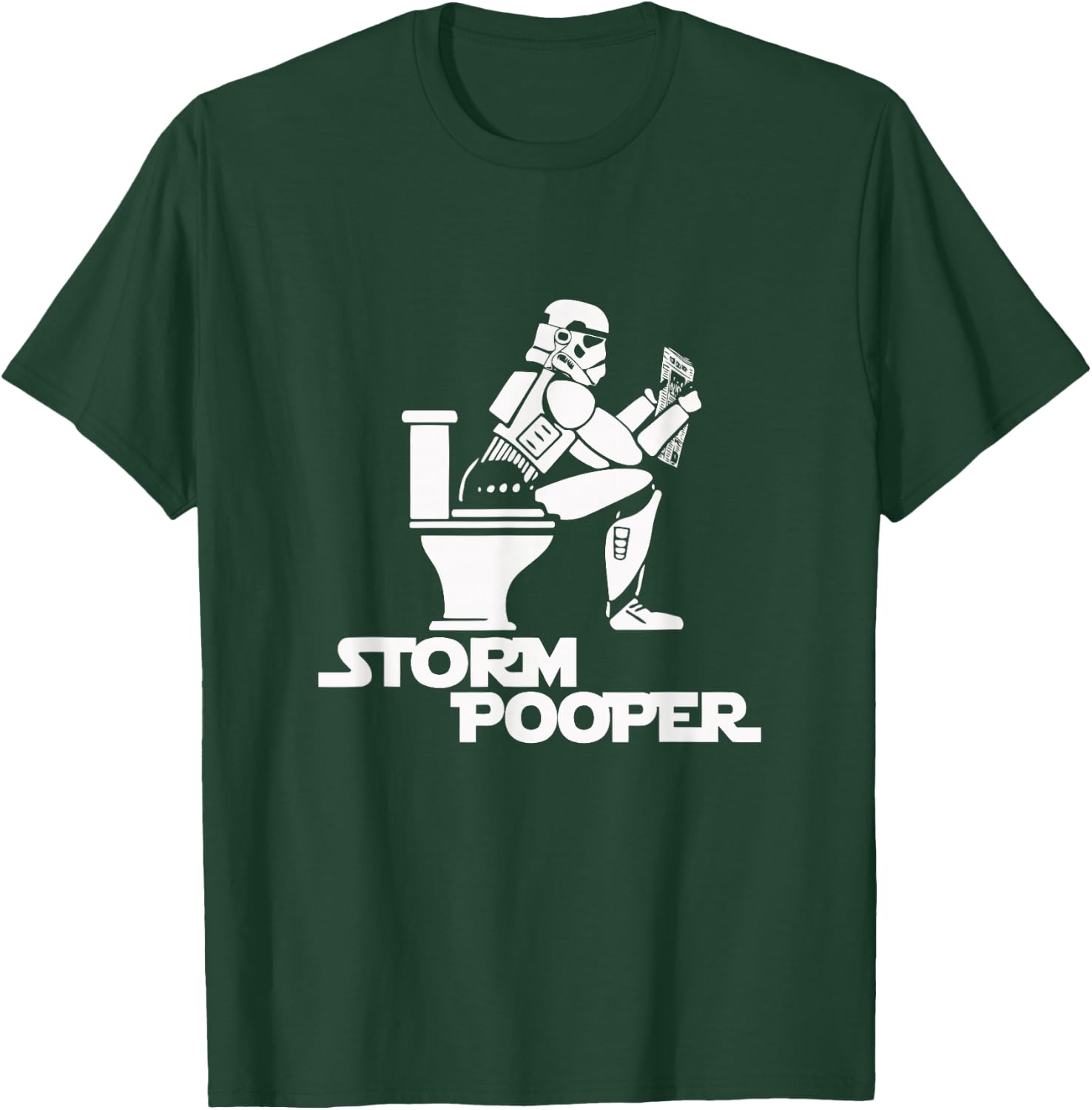 Storm Poopers Funny Parody Men's - GameTeez T-Shirt - T-Shirt | Forest