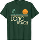 Vintage Long Beach California T-Shirt - T-Shirt | Forest