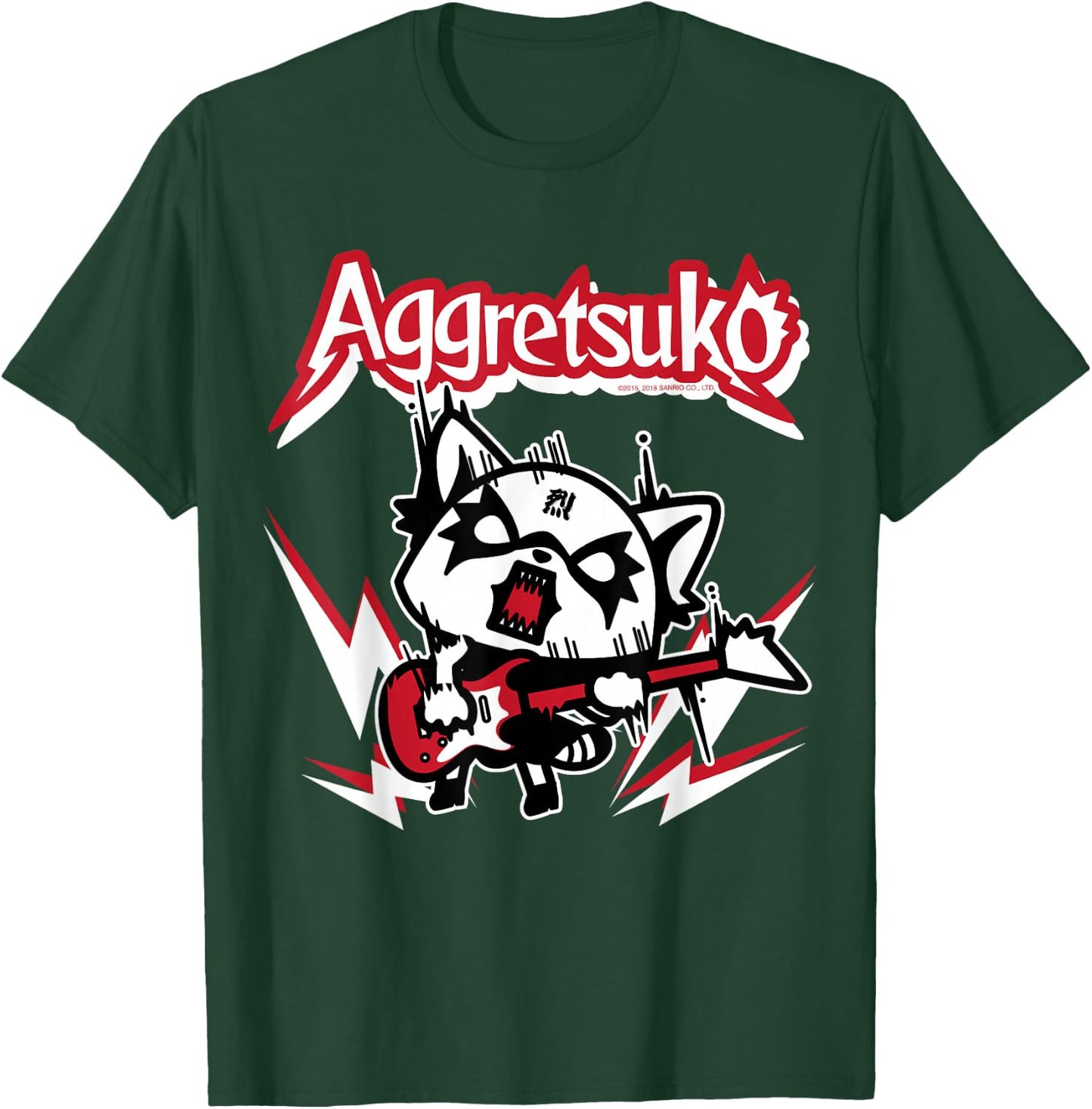 Aggretsuko Rocker Rage Shirt T-Shirt - T-Shirt | Forest