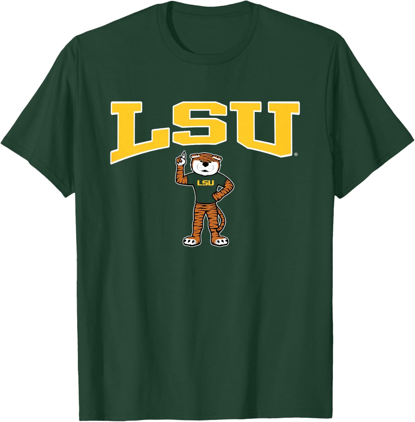 Kids LSU Tigers Kid's Mike Purple Officially Licensed T-Shirt - T-Shirt | Forest