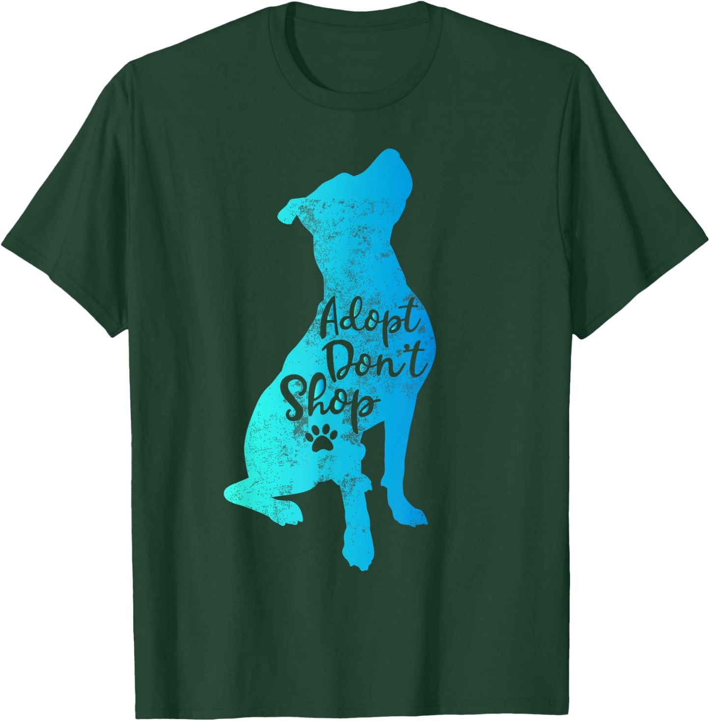 Pitbull Adopt Don't Buy Pitbulls Cute Mom T-Shirt - T-Shirt | Forest