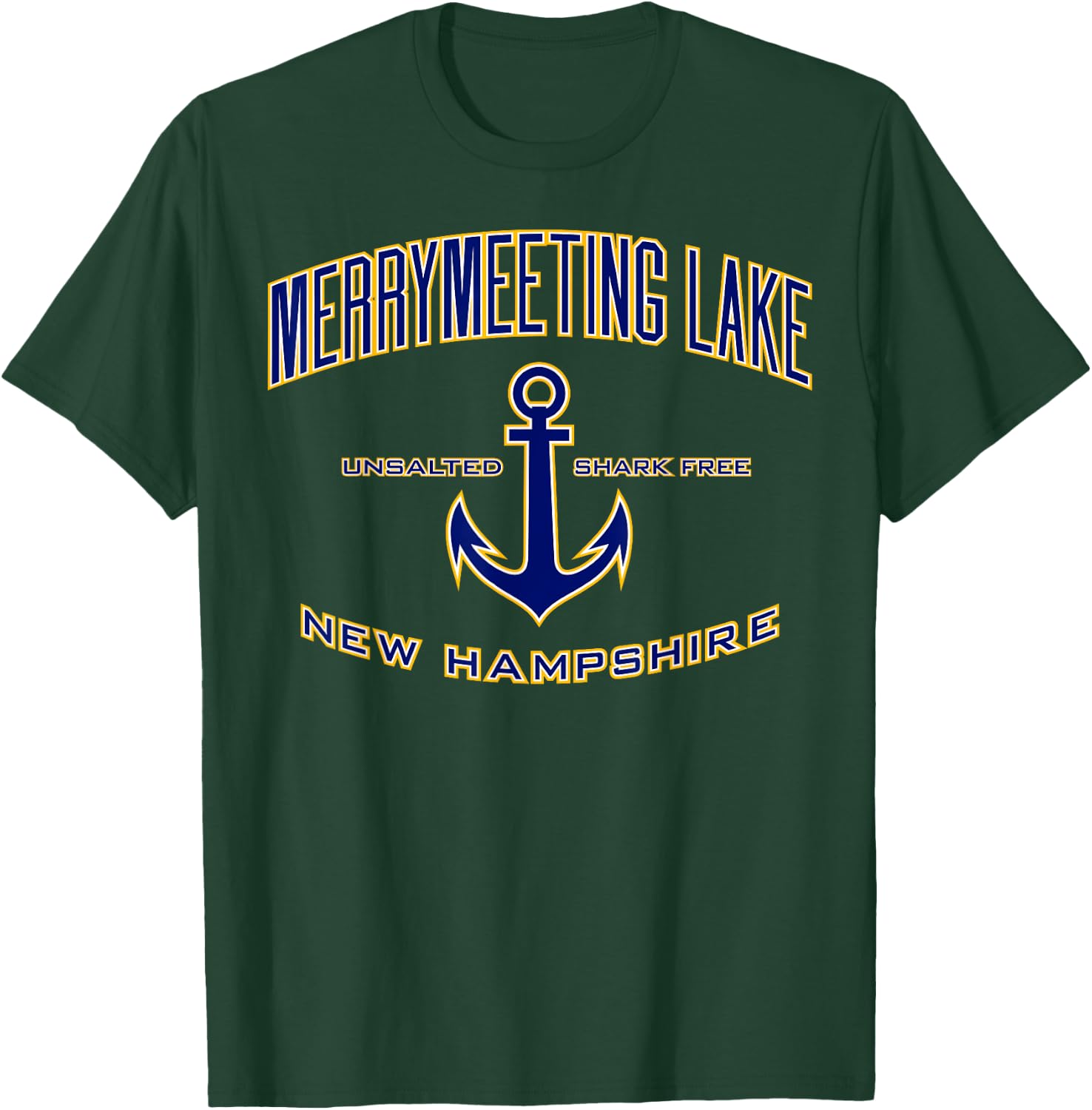 Merrymeeting Lake NH T-Shirt - T-Shirt | Forest