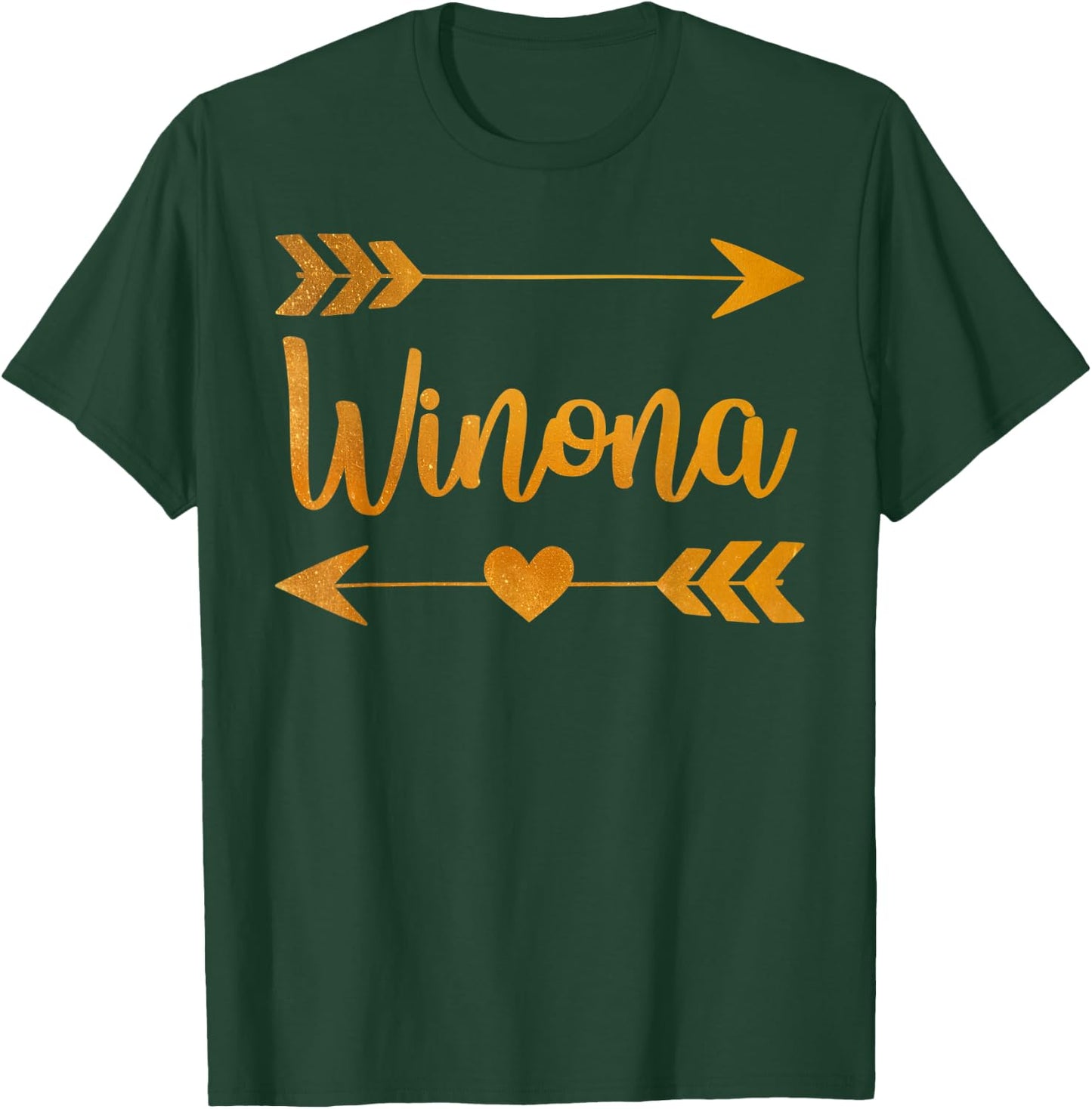 WINONA MN MINNESOTA Funny City Home Roots USA Women Gift T-Shirt - T-Shirt | Forest