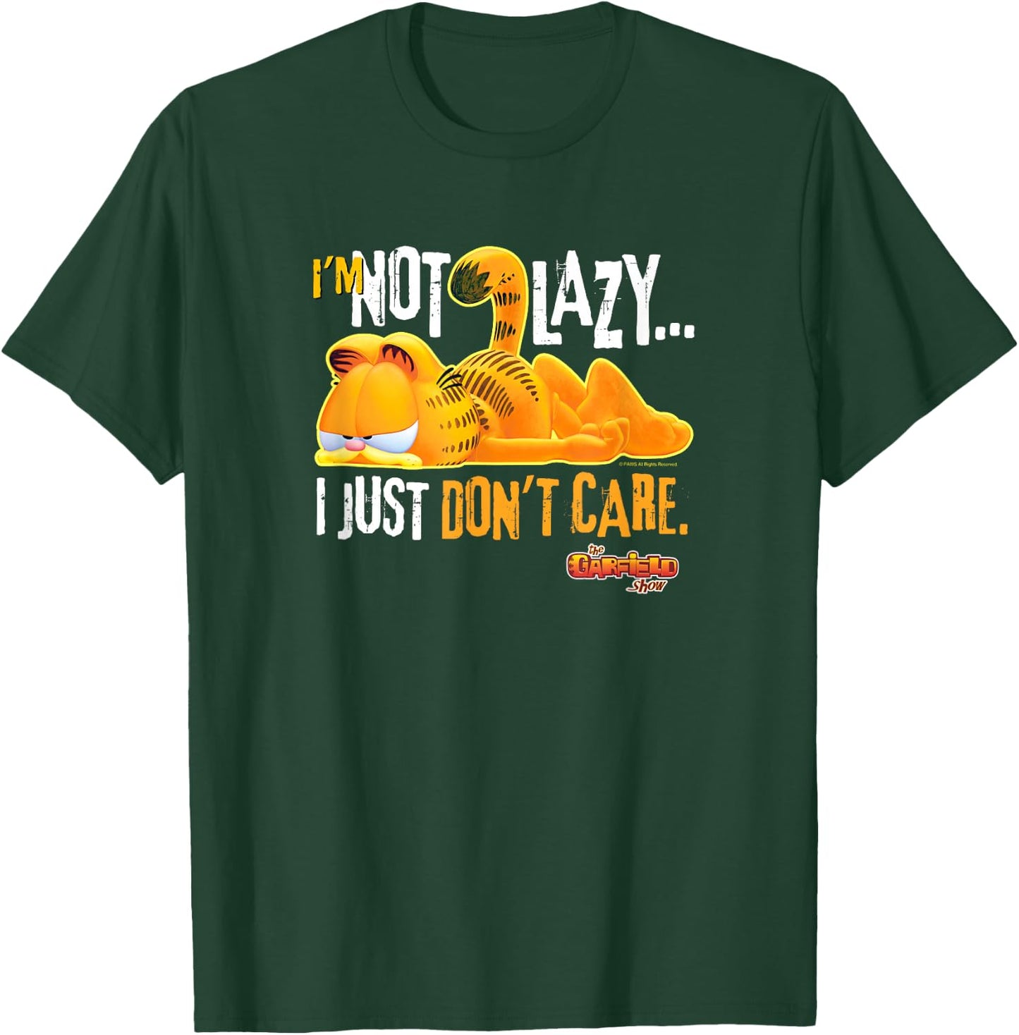 Garfield Just Don't Care T-Shirt - T-Shirt | Forest