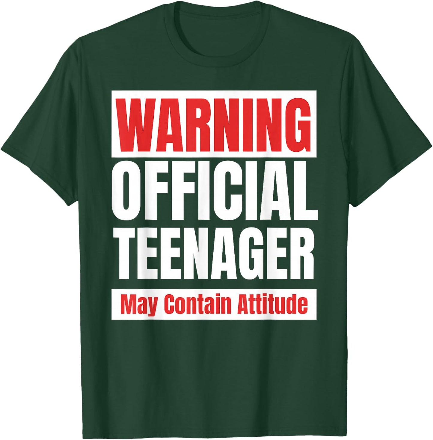 Official Teenager funny 13 birthday 13th T-Shirt - T-Shirt | Forest