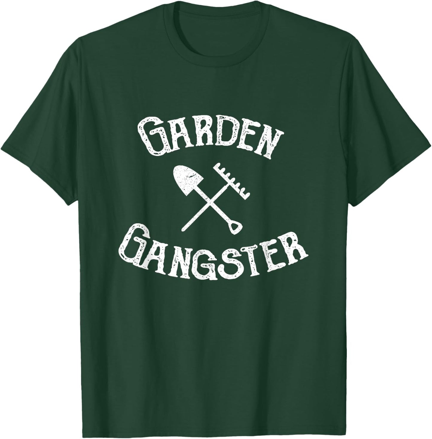 Gardener Garden Gangster - Garden Plants Flowers Gift T-Shirt - T-Shirt | Forest
