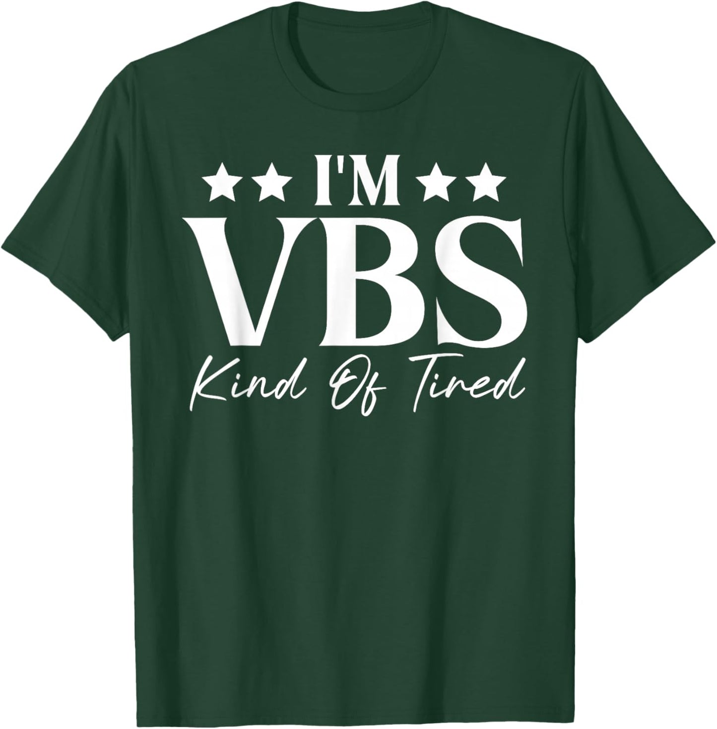 Vacation Bible School Team VBS Crew T-Shirt - T-Shirt | Forest