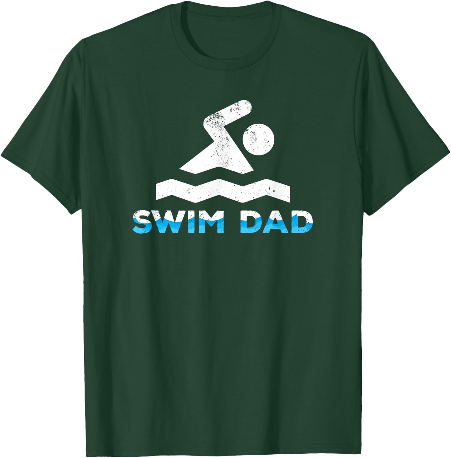 Cool Swim Dad for swimmers T-Shirt - T-Shirt | Forest