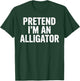 Funny Alligator Art Women Kids Crocodile Alligator T-Shirt - T-Shirt | Forest