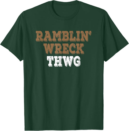 Ramblin' Wreck THWG Game Day Football T-Shirt - T-Shirt | Forest