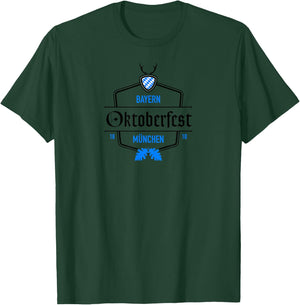Oktoberfest Munich Bavaria German Beer Festival T-Shirt - T-Shirt | Forest