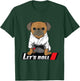 BJJ Pug - Brazilian Jiu Jitsu Gift T-Shirt - T-Shirt | Forest