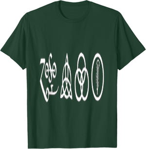 Led Zep Cymbal's – Trendy T-Shirt - T-Shirt | Forest