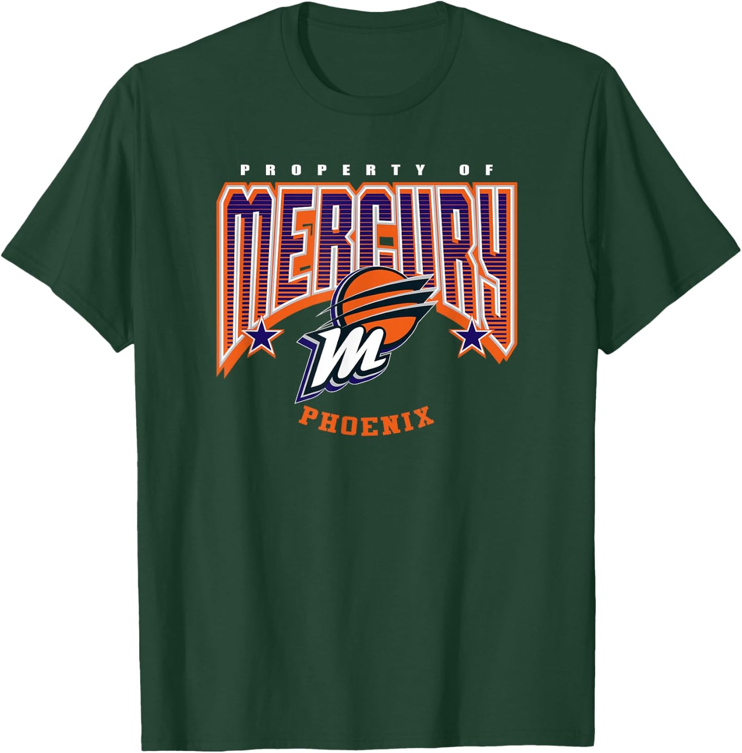 WNBA Phoenix Mercury Nothing but Net T-Shirt - T-Shirt | Forest