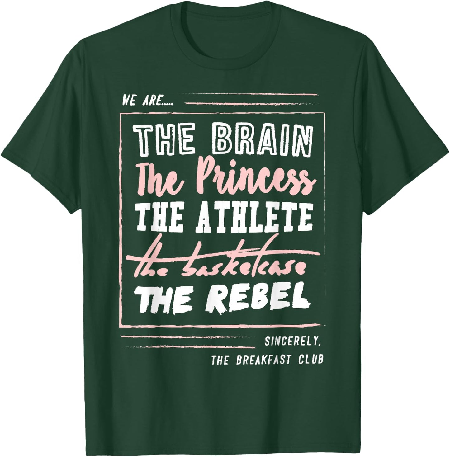 Breakfast Club We are... Club Roster T-Shirt - T-Shirt | Forest