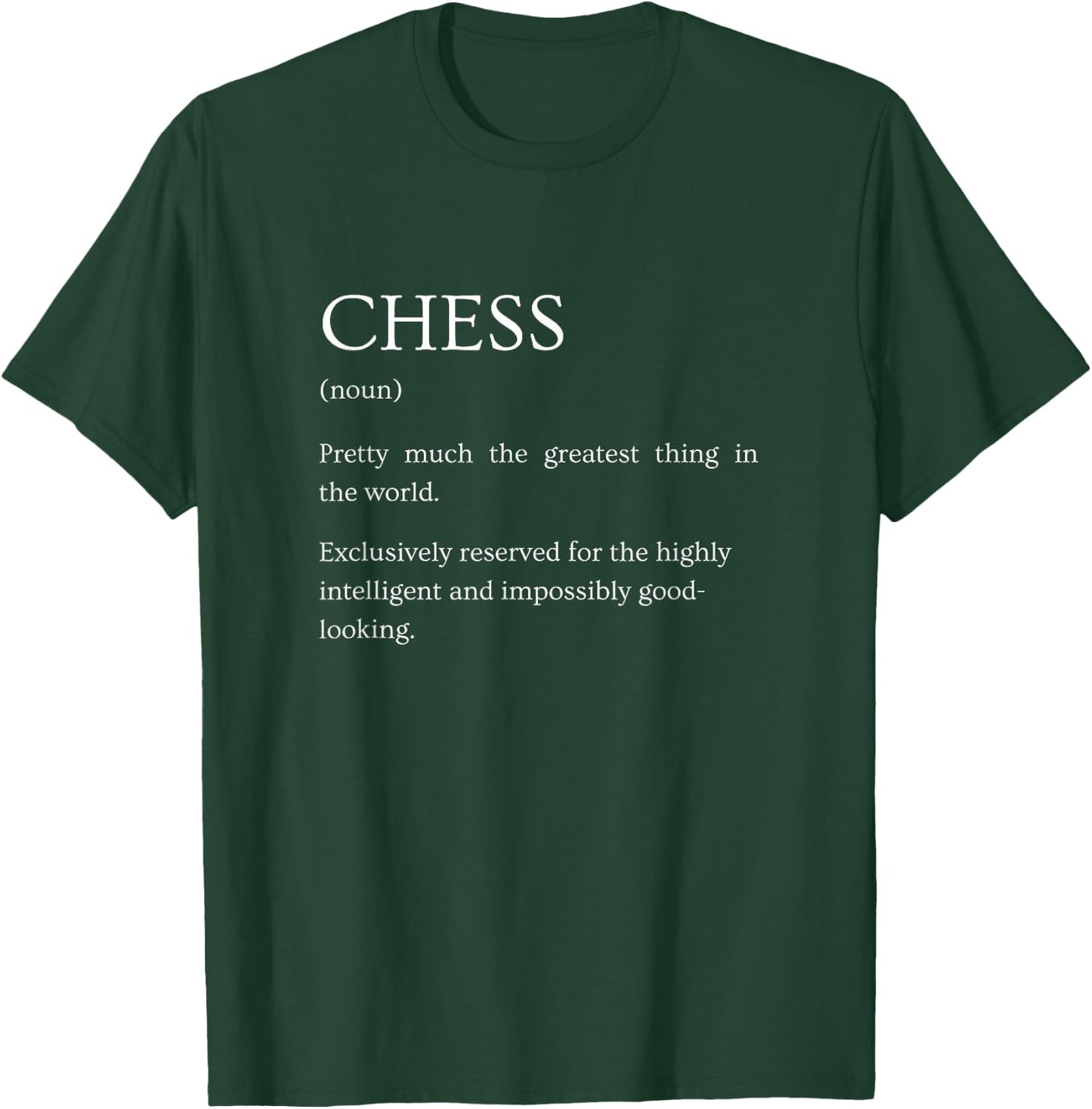 Chess Definition - Funny Sarcastic Chess Explanation T-Shirt - T-Shirt | Forest