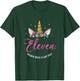 11 Years Old Birthday Girl Gifts Unicorn 11th Birthday T-Shirt - T-Shirt | Forest