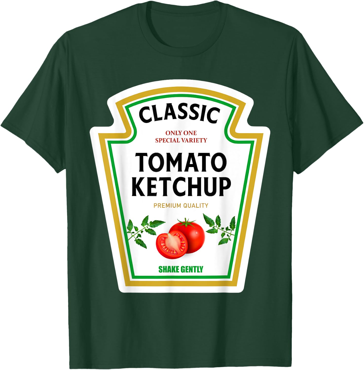 Ketchup 2024 Mustard Halloween Family Matching Costume Mayo T-Shirt - T-Shirt | Forest