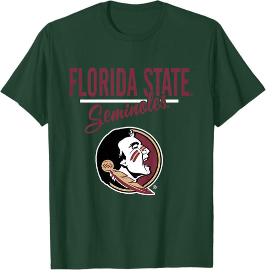 Kids Florida State Seminoles Kids Mascot Gray Officially Licensed T-Shirt - T-Shirt | Forest