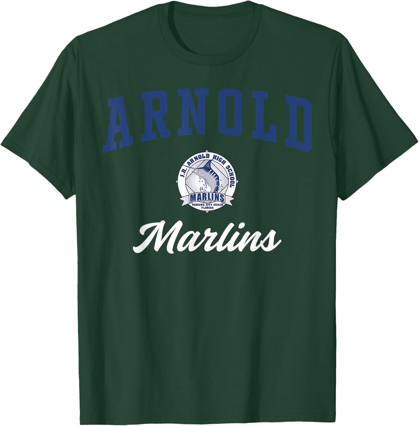 J.R. Arnold High School Marlins C3 T-Shirt - T-Shirt | Forest