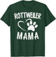 Rottweiler Mama Gift Dog Lover Apparel Pet Owner Rottie Mom T-Shirt - T-Shirt | Forest