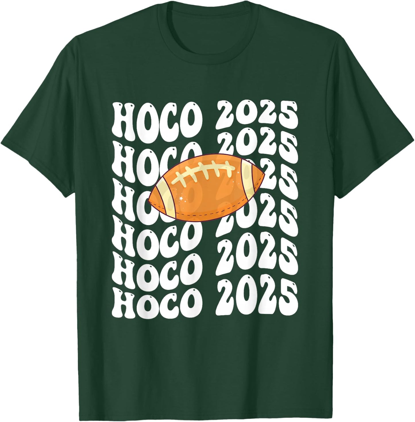 Retro Hoco 2025 Shirt Homecoming Shirt School Reunion T-Shirt - T-Shirt | Forest