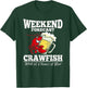Crawfish With a Chance of Beer Weekend Forecast T Shirt T-Shirt - T-Shirt | Forest