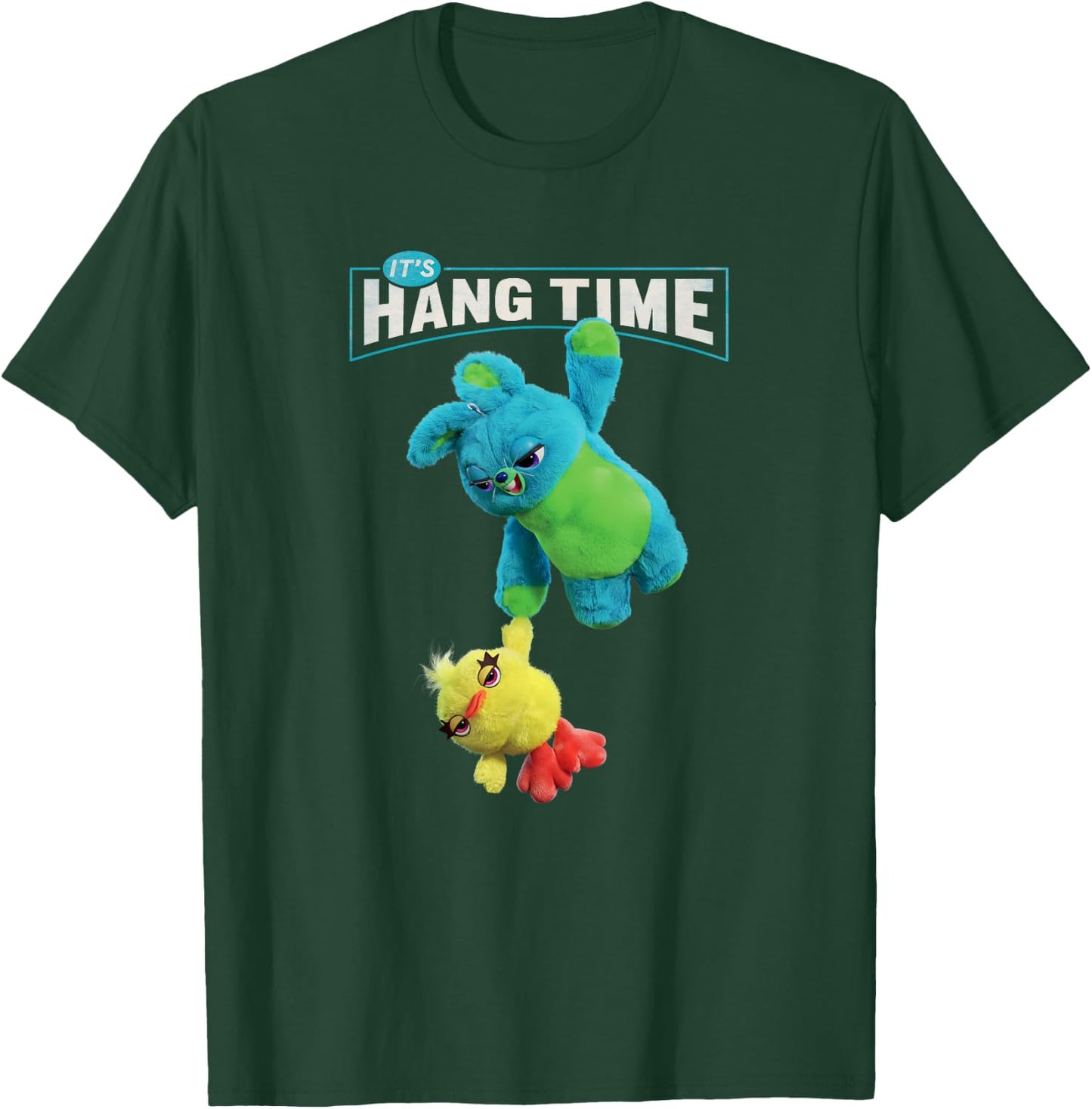 Disney Pixar Toy Story 4 Hang Time Ducky & Bunny T-Shirt - T-Shirt | Forest