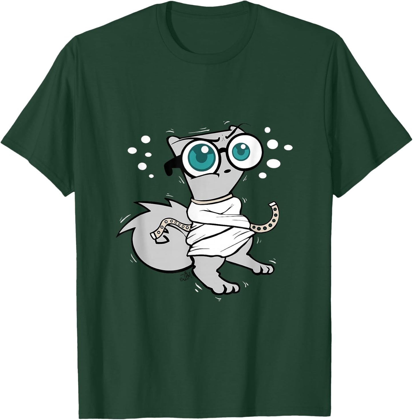 Crazy Mushroom-E The Squirrel T-Shirt - T-Shirt | Forest