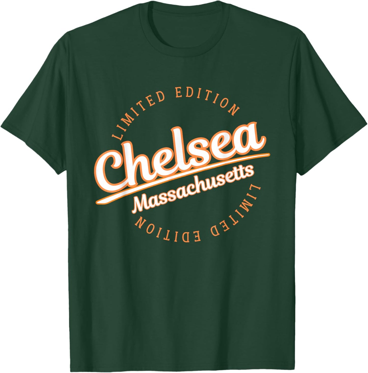 Retro Athletic Chelsea MA Apparel T-Shirt - T-Shirt | Forest