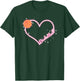 I Love Basketball, Girl Basketball Player Heart T-Shirt - T-Shirt | Forest