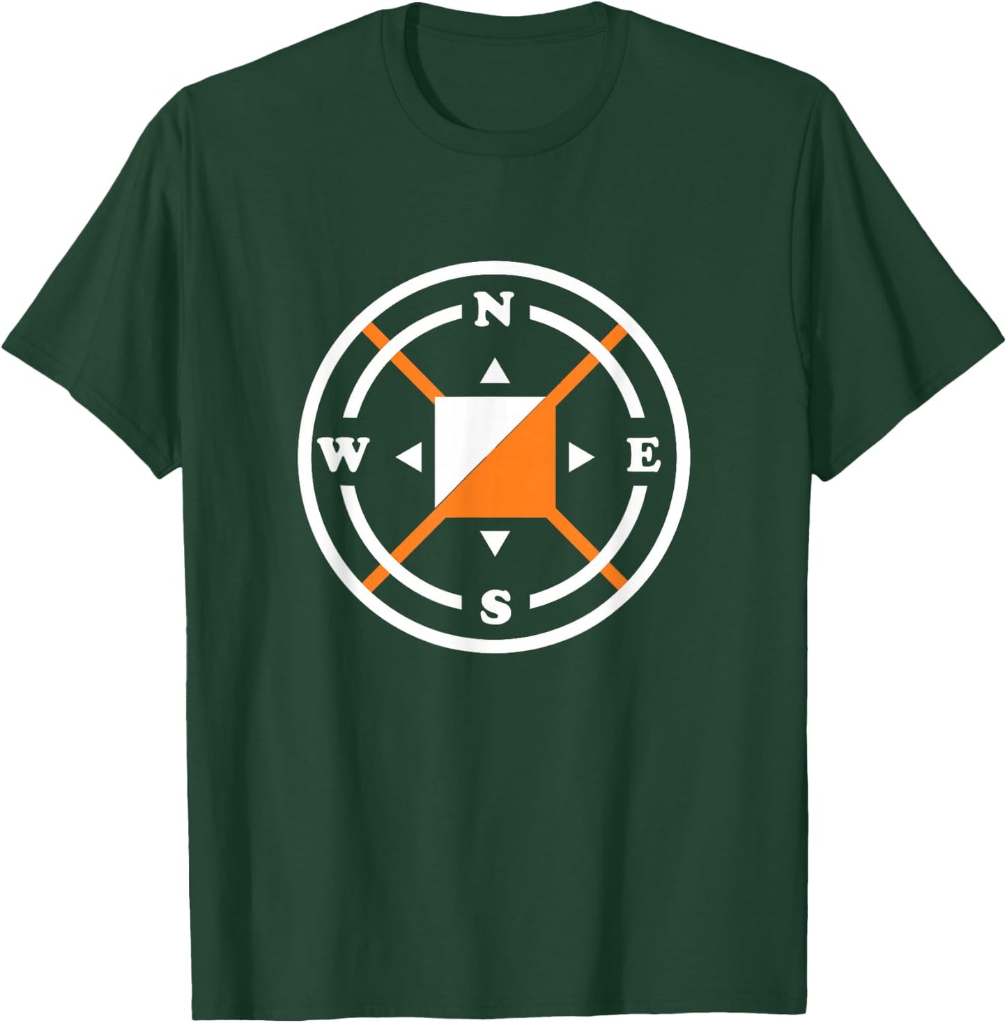 Orienteering - Orienteer Compass T-Shirt - T-Shirt | Forest