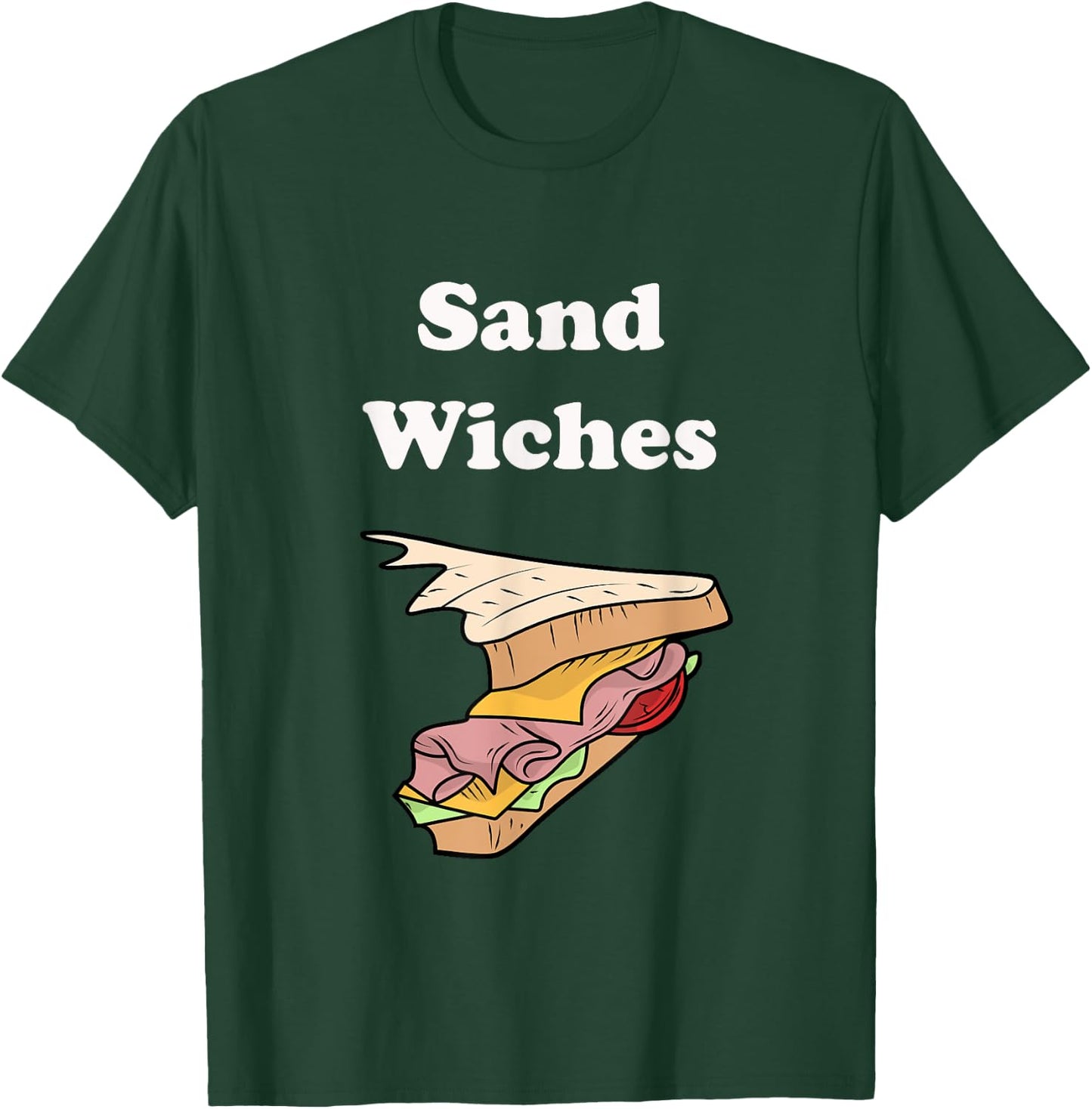 We Finish Each Other's Sandwiches Funny Food T-Shirt - T-Shirt | Forest