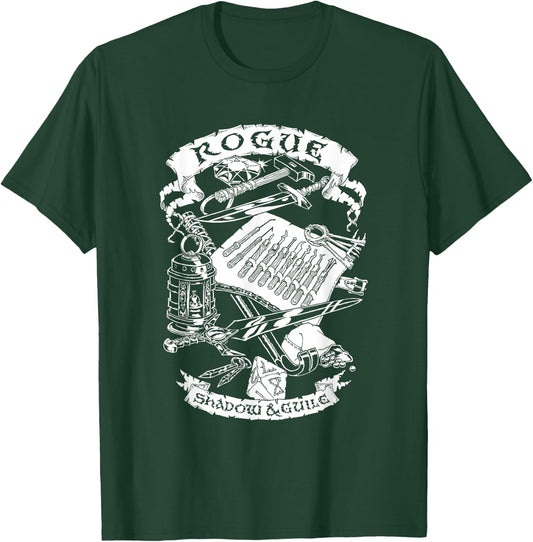Fantasy RPG - Rogue T-Shirt - T-Shirt | Forest