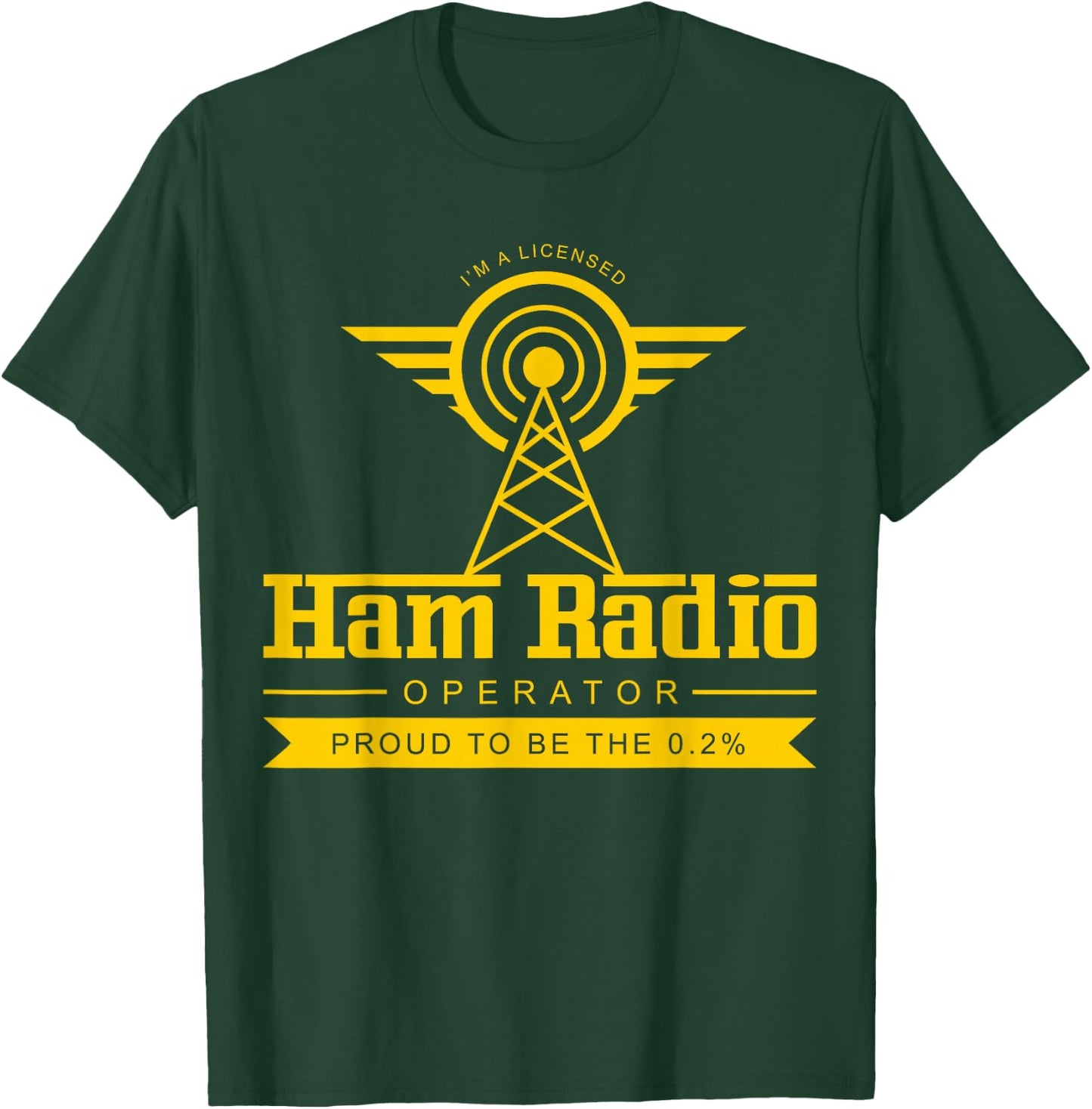 Ham Radio Operator Shirt | Cute Amateur Administrator Gift T-Shirt - T-Shirt | Forest